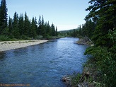 Belly River in Glacier National Park