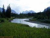 Belly River in Glacier National Park