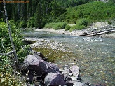 McDonald River in Glacier National Park