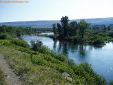 St. Mary River in Glacier National Park