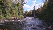 Trout stream in Michigan upper peninsual