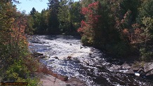 Trout stream in Michigan upper peninsual