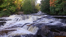 Trout stream in Michigan upper peninsual