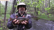 Trout stream in Michigan upper peninsual