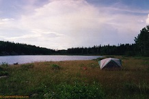 Bay on Ogoki Lake