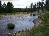 East Fork Black's Fork River in Uintah Wilderness