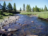 West Fork Black's Fork River in Uintah Wilderness