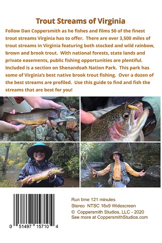 Trout streams of Virginia