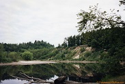Black River near Lost Falls Resort, WI