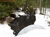 Jackson Creek, a trout stream in East Central Wisconsin.