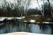  a trout stream in East Central Wisconsin.