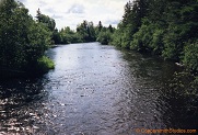 Namakagon River near Seeley, Wisconsin.