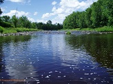 Jump River near Hwy H, WI