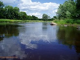 Jump River near Hwy H, WI