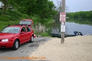 Lowell launch site, Beaver Dam River