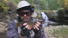 Fishing Seneca Creek, West Virginia