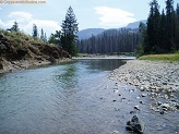 North Fork Shoshone River in Wyoming