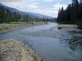 North Fork Shoshone River in Wyoming