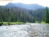 North Fork Shoshone River in Wyoming