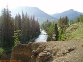 North Fork Shoshone River in Wyoming