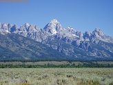 Tetons Mountains in Wyoming