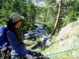 Hiking the Tongue River in Wyoming