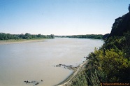 Yellowstone River near Miles City, WY